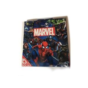 Mens marvel multi pack socks mens 6-12